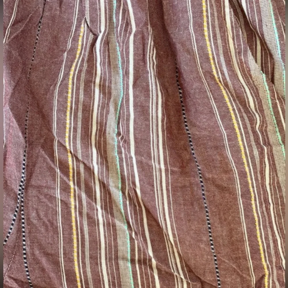 Striped Ruffle Bottom Romper - Picture 3 of 7